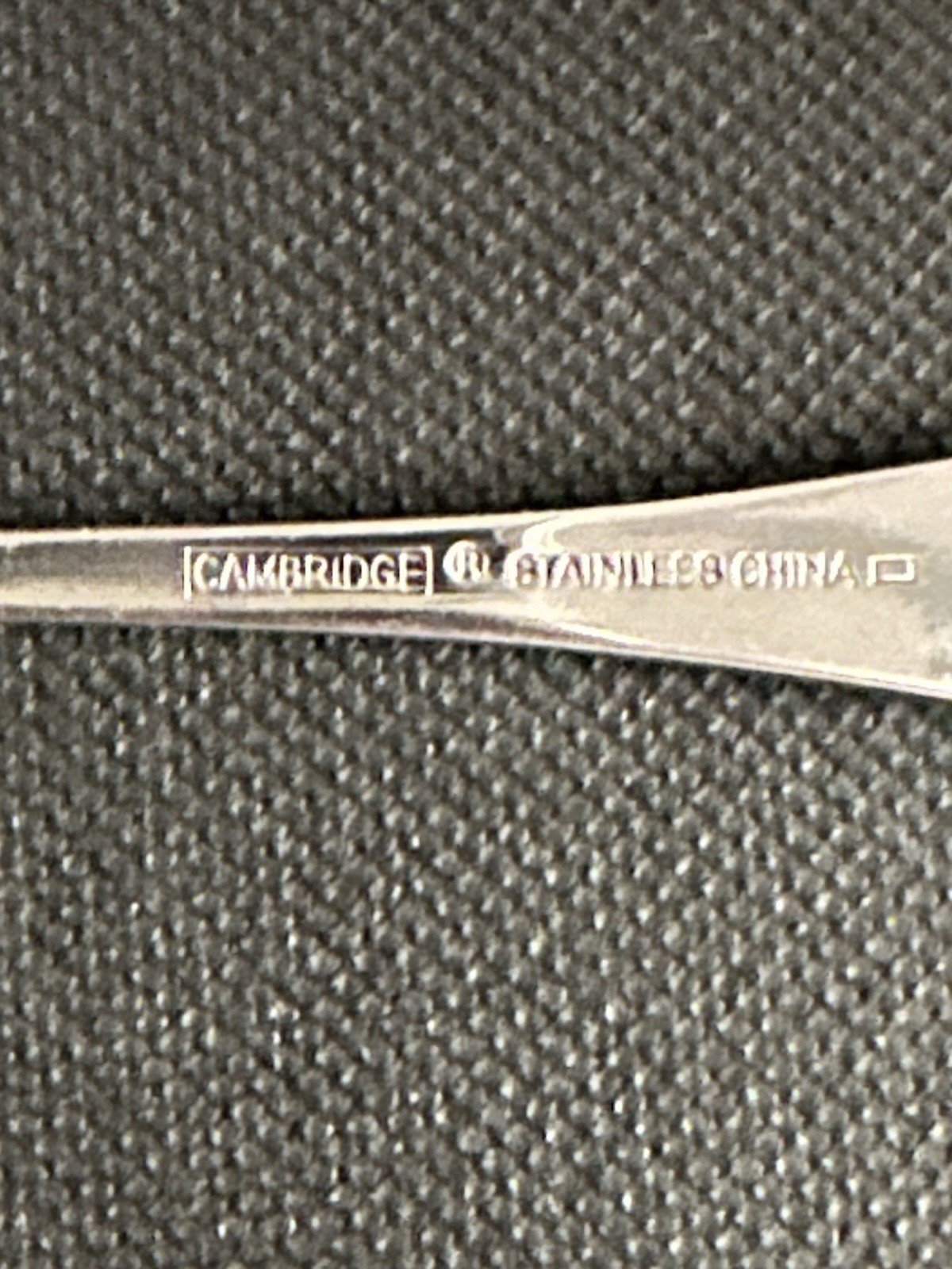 6 Cambridge Silversmiths Stainless Demitasse Spoons 4 3/4 Inches gallery