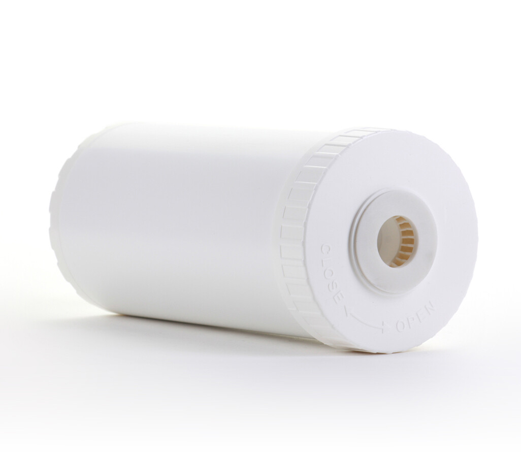 Hydronix EC-4510W White Empty Water Filter Cartridge Durable Construction For gallery