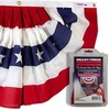 Valley forge Flag Pleated 18” X 36” Polycotton 100% USA Made PACK OF 2 gallery