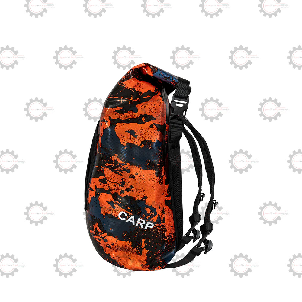 Carp Waterproof Roll "Top Laptop Backpack (Red Camo)" 5