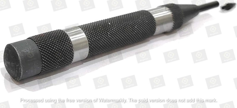 Automatic Center Punch with Replaceable Hardened Steel, Heavy duty-USA FULFILLED gallery