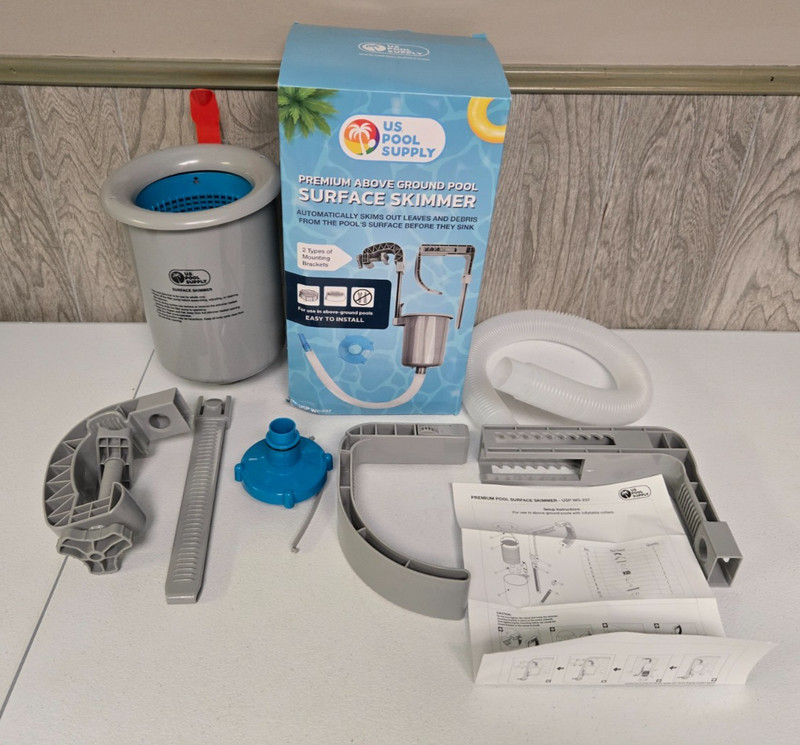 U.S. Pool Supply 3.5L Surface Pool Skimmer Above Ground Pool Debris Basket gallery