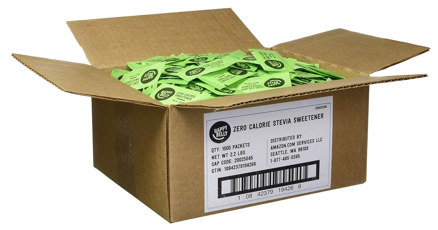 , Zero Calorie Stevia with Erythritol Sweetener Powder Packet, 1000 Count, 2.2 P gallery