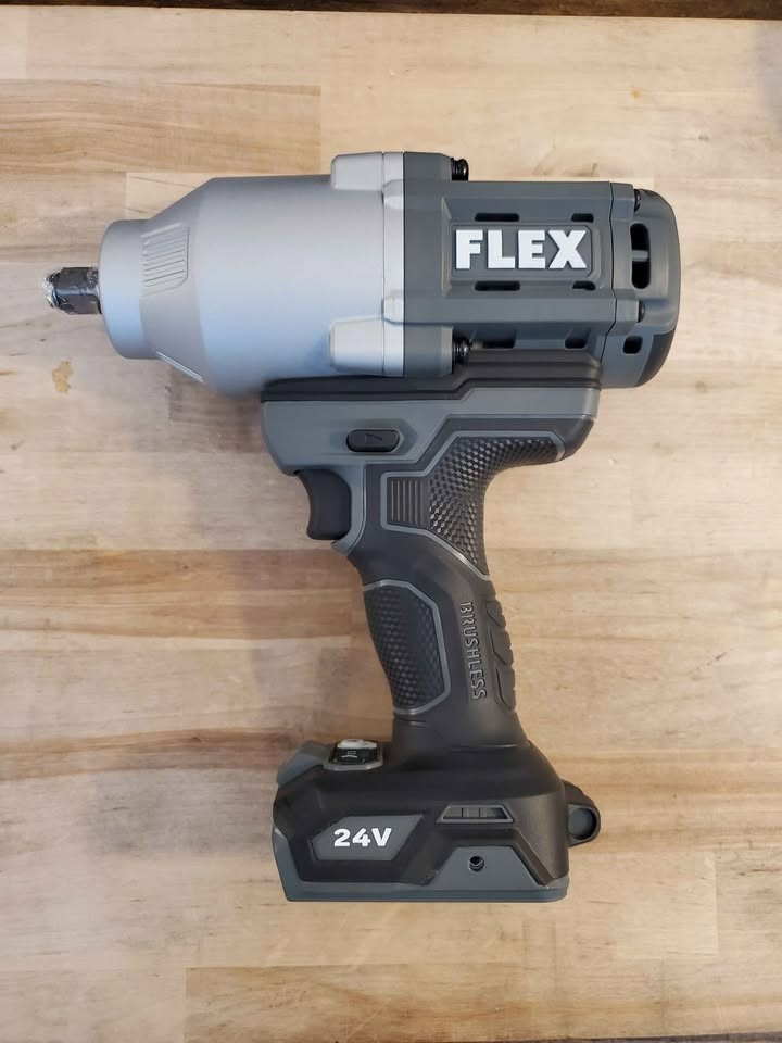 New $279 FLEX High Torque Impact Wrench 1,150 ft lb Half Inch gallery