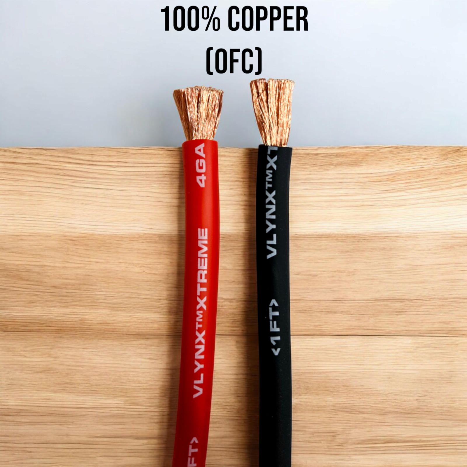 Pair 1/0 AWG Gauge Copper Battery Cable Power Wire Car, Marine, Inverter, RV gallery