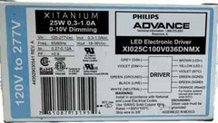 PHILIPS ADVANCE XITANIUM 25W DIMMABLE LED ELECRTONIC DRIVER X1025C100V036DNMX