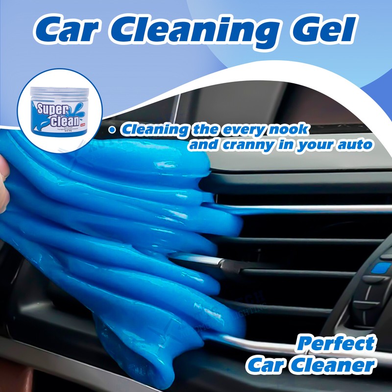 Multiple Use Car Interior Detailing Cleaning Gel Kit Air Vent Dust Putty Cleaner gallery
