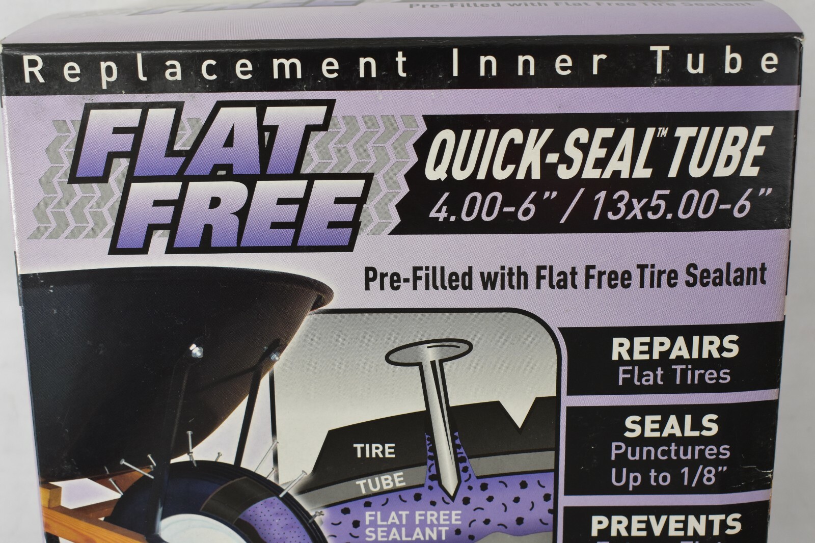 Marathon 45011 Replacement Flat Free Quick Seal Tube 4.00-6 in./13 x 5.00-6 in gallery