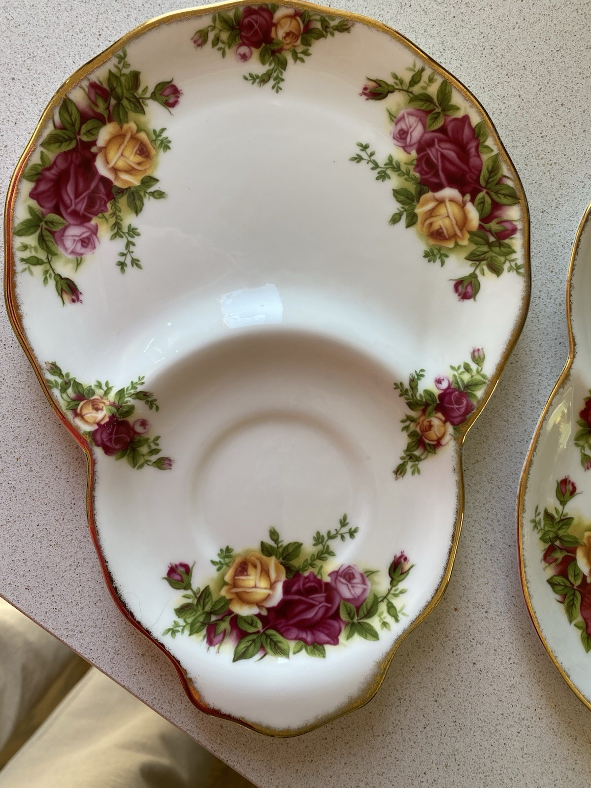 Old Country Roses Snack Plates — Set Of Two gallery