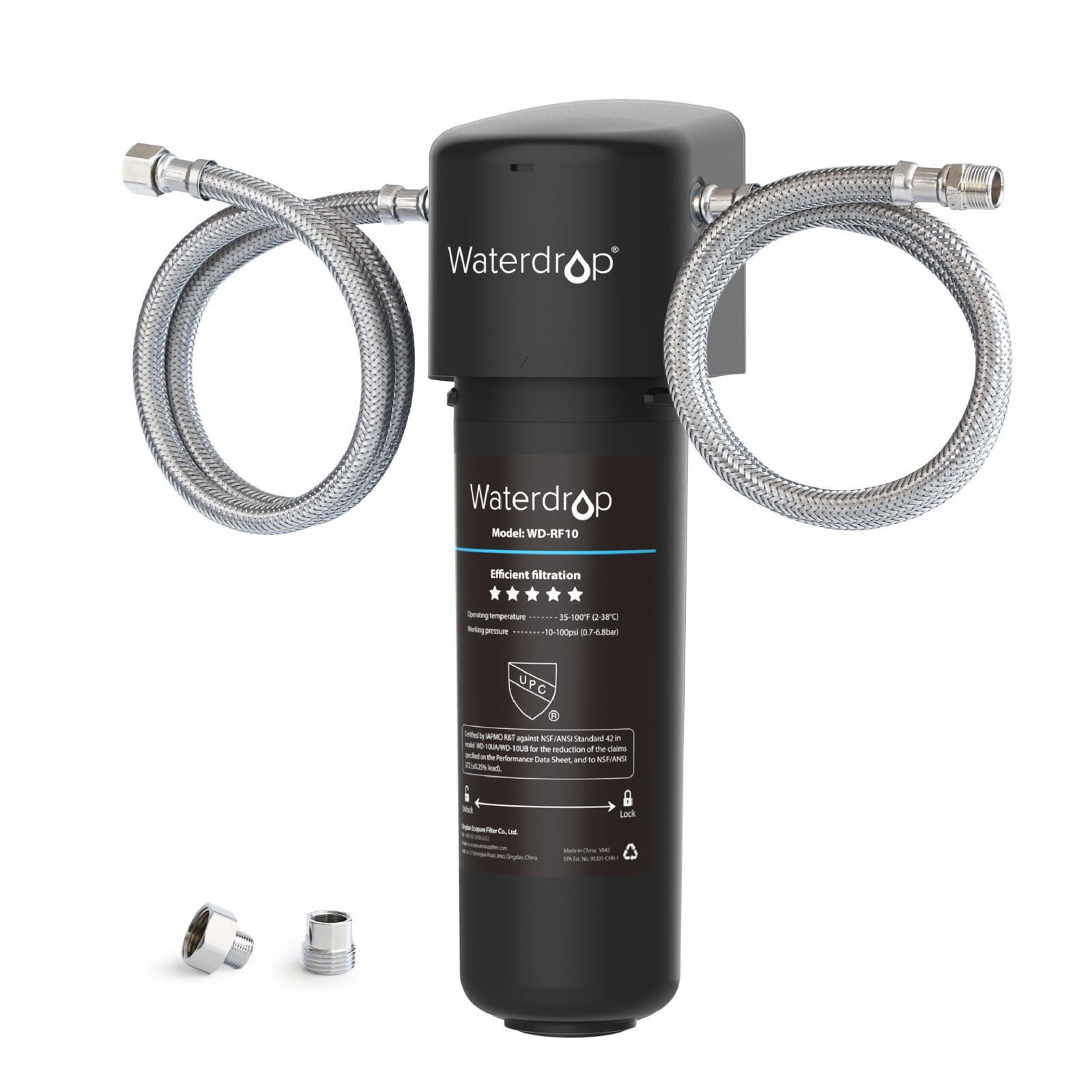 Waterdrop 10UA Under Sink Water Filter System, Direct Connect to Kitchen Faucet gallery