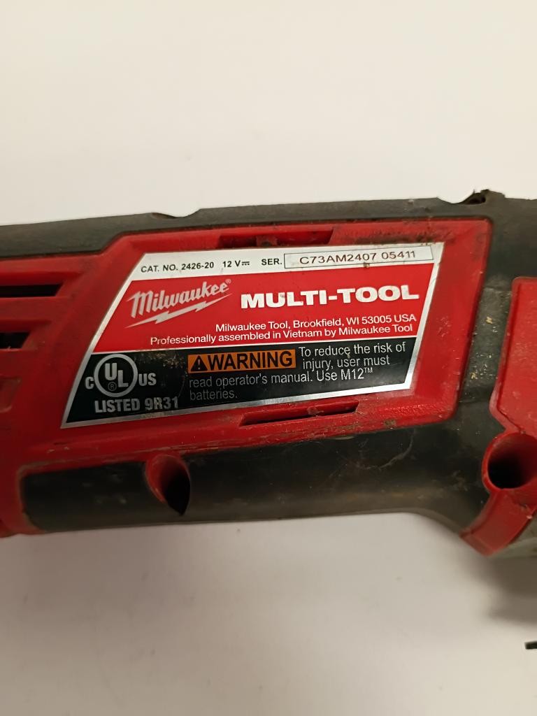MILWAUKEE TOOLS 2426-20 (P04021999) gallery