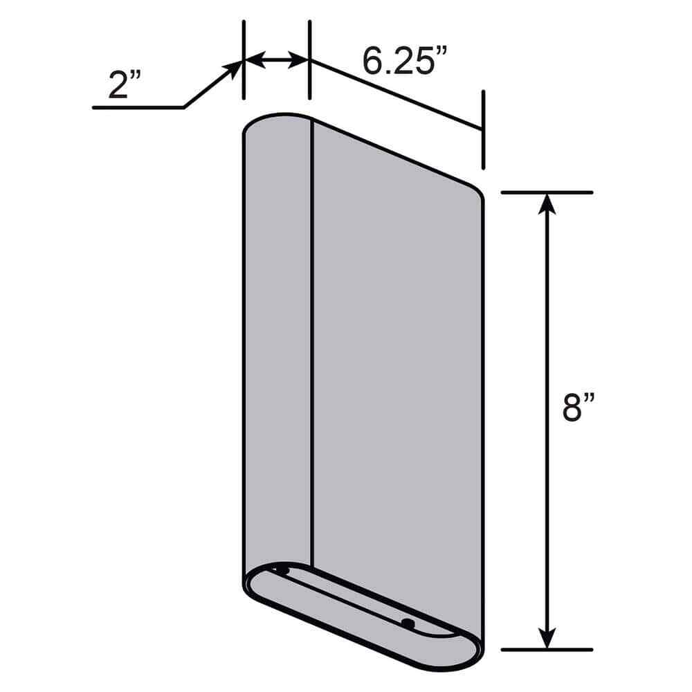 Access Lighting Lux Transitional 2-Light Satin Frosted Dimmable Wall Sconce gallery