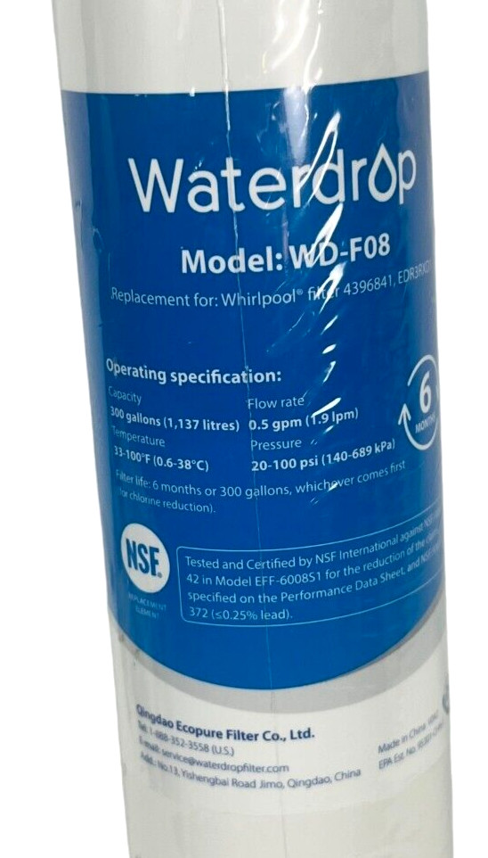 Waterdrop WD-F08 Water Filter Fits Kenmore 46-9083 46-90309 Refrigerator gallery