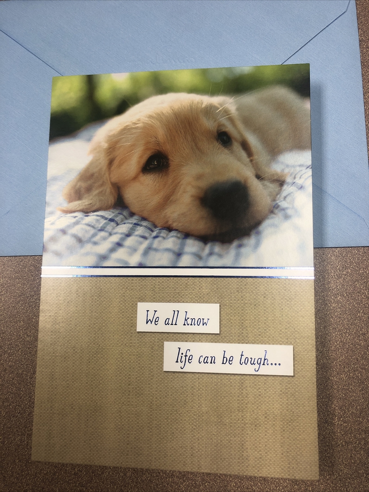 Get Well Stay Strong We All Know Life Can Be Tough 5”x7” Hallmark Greeting Card gallery