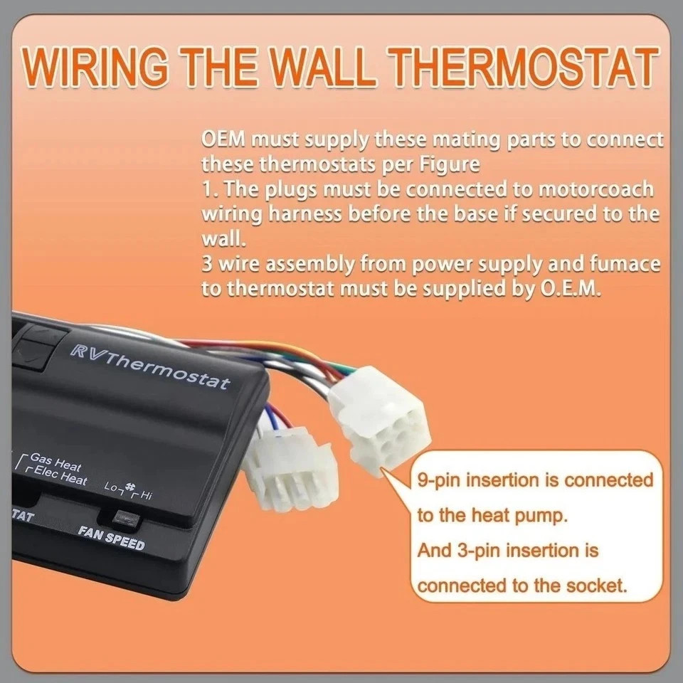 6536A3351 Digital Thermostat Compatible with Coleman-Mach， Two-Stage Digi gallery