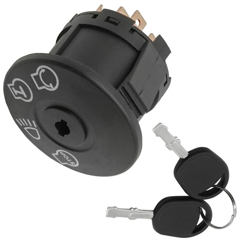 Rotary Ignition Switch For John Deere E140 E150 E160 E170 E180 G110 CV730 L100 gallery