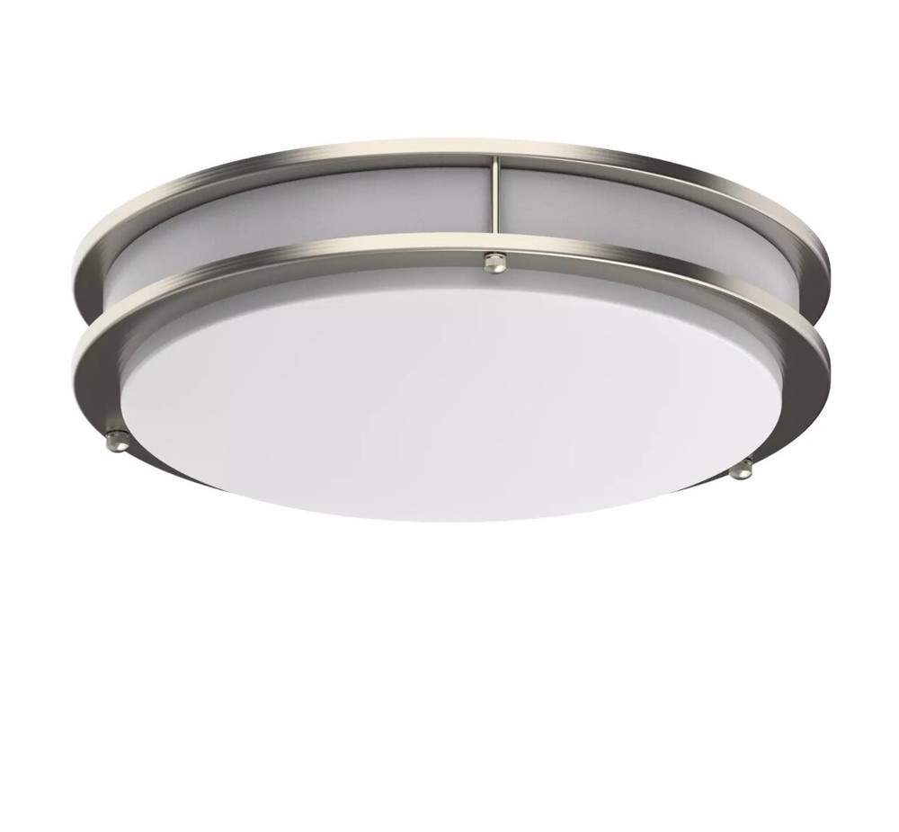new ceiling light fixture silver flush mount 12 inch