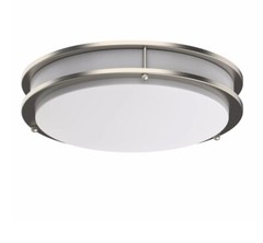 new ceiling light fixture silver flush mount 12 inch