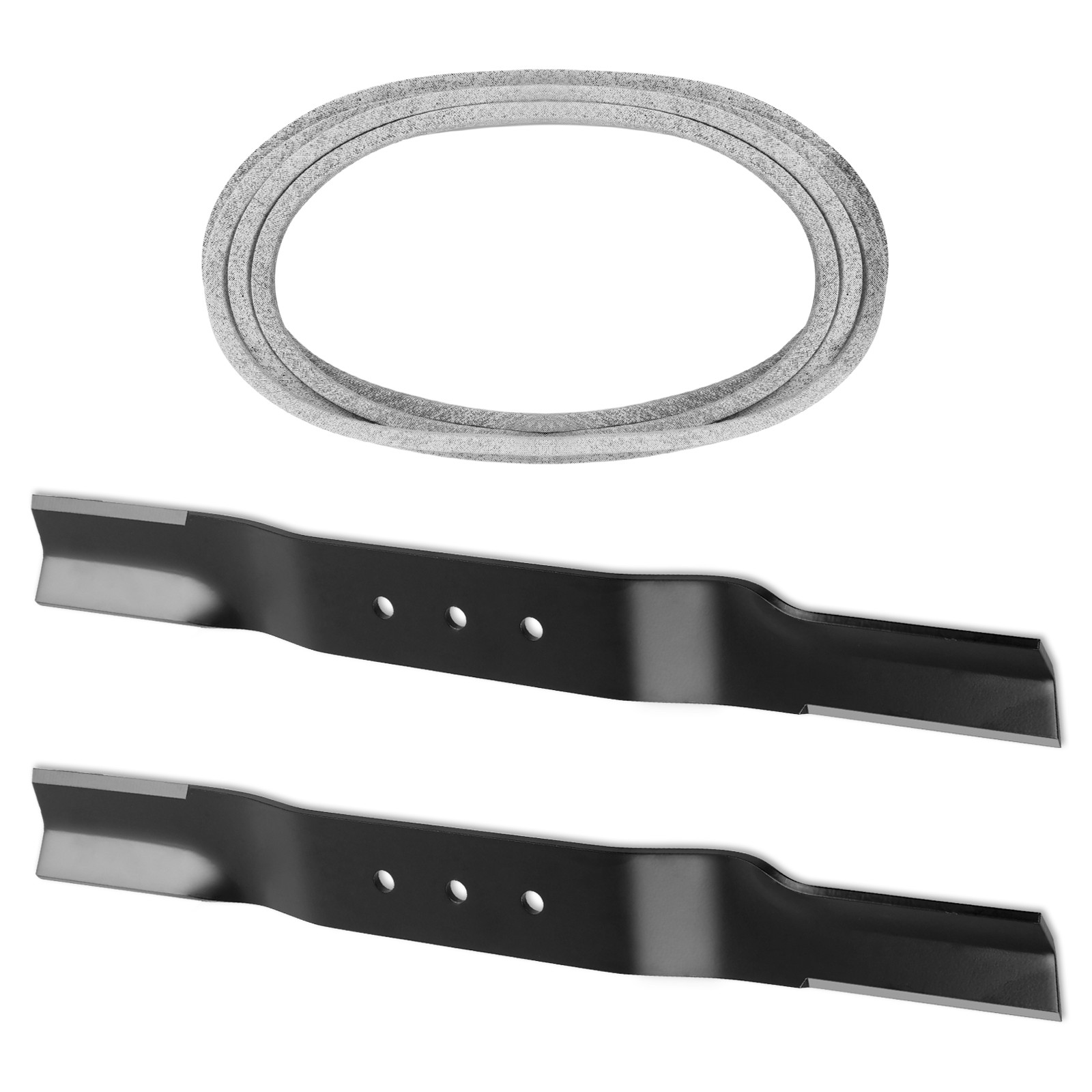 2Pcs 9036 Lawn Mower Blade & 74" 4220 Belt Set For Swisher 44" Finish Cut Mowers gallery