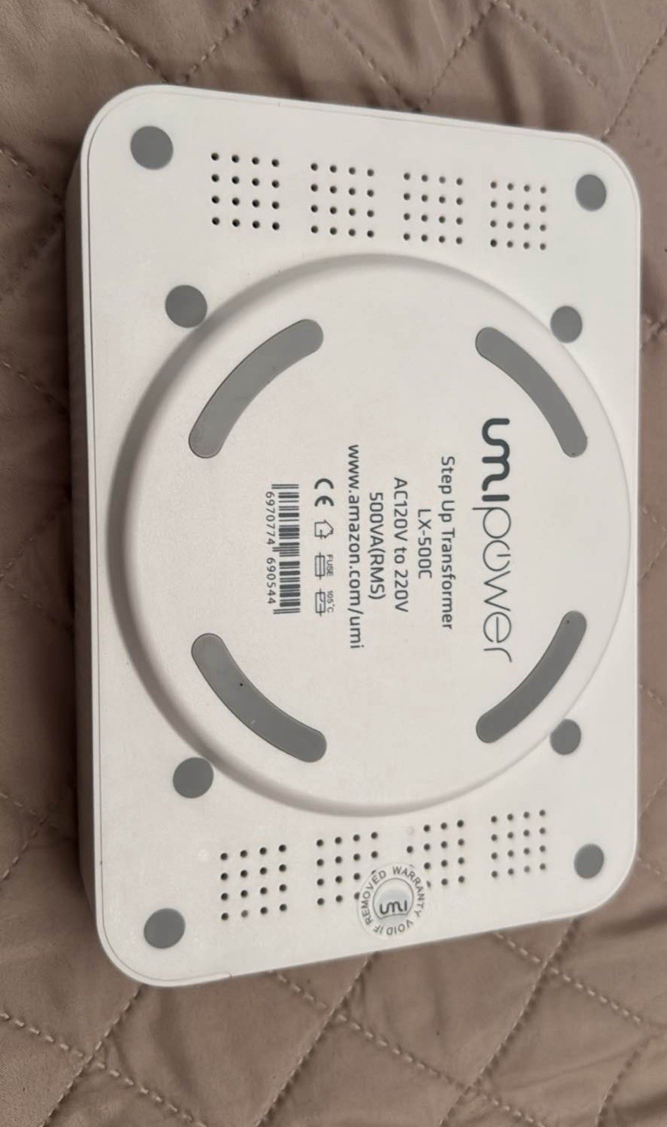 120V to 220 Voltage Converter 500Watts Step down Toroidal Voltage Converter for gallery