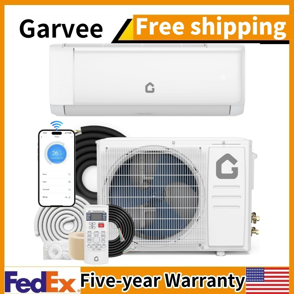 ☑️Ductless Mini Split Air Conditioner & Heater Pump System 24000 BTU 230V SEER2