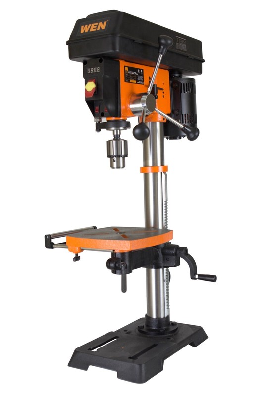 WEN 4214T 5A 12-In Variable Speed Benchtop Drill Press with Laser and Work Light gallery