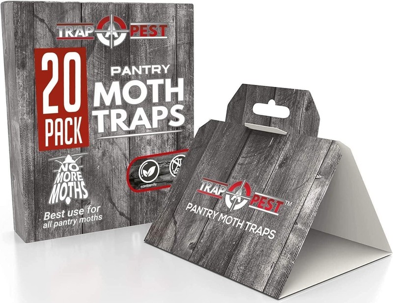 20 Pack Pantry Moth Traps - Safe and Effective for Food and Cupboard, Glue Traps gallery