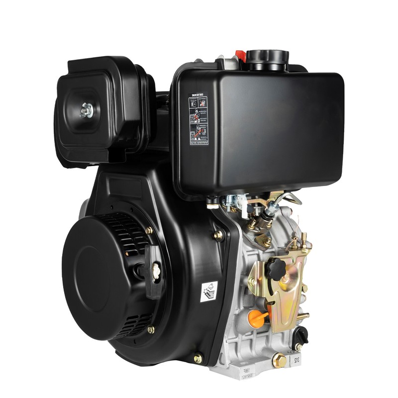186F 10HP Engine 4Stroke Single Cylinder 406CC Forced Air Cooling Machine gallery