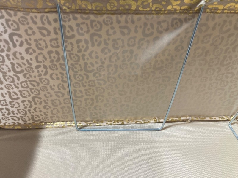 2 Folding Storage Organizer Polyester Oxford Fabric Clear PVC Window Steel frame gallery