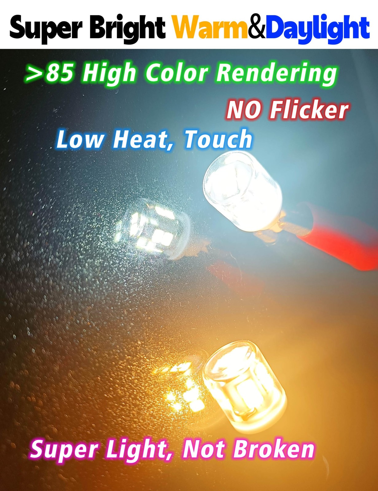 T5 T10 Wedge Base Landscape LED Light Bulb 12-24v, 7W 11W 18W 25W 30W Equival... gallery