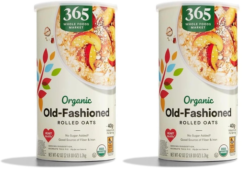 Organic Rolled Oats, 84 Ounce Total – Heart-Healthy Breakfast Choice gallery