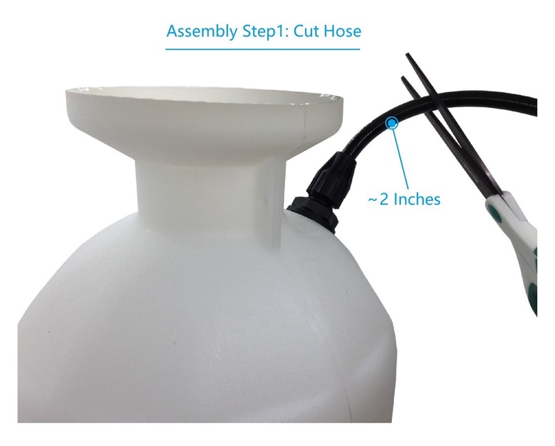 Battery Powered Sprayer Electric Pump to Upgrade Pump Sprayer to Pumpless 30PSI gallery