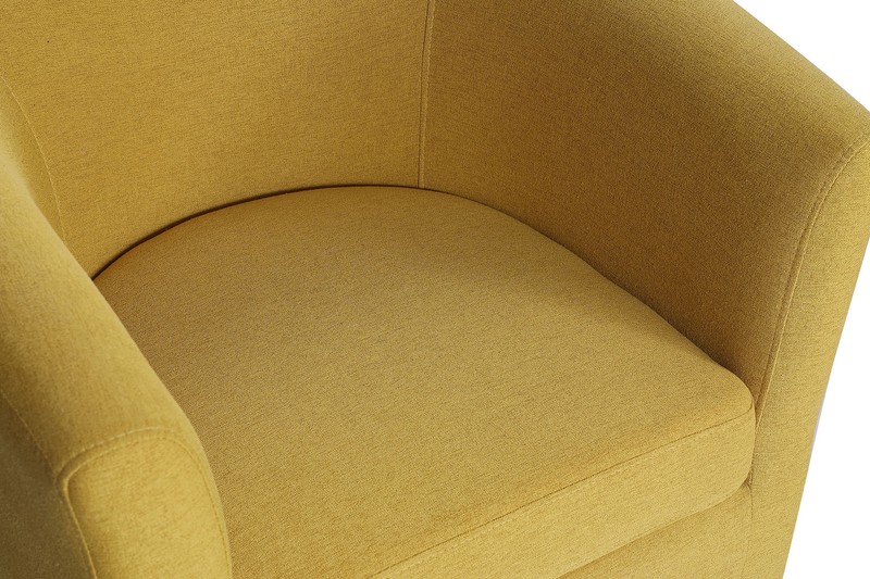 Modern Fabric Upholstered Single Sofa Chair Arc Handrail Leisure Recliner New gallery