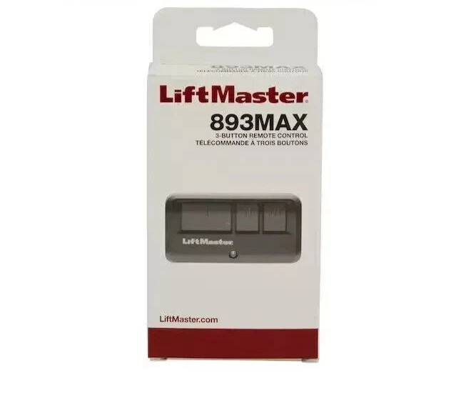 893MAX 3 Button Liftmaster Visor Remote Control Garage Door Opener gallery