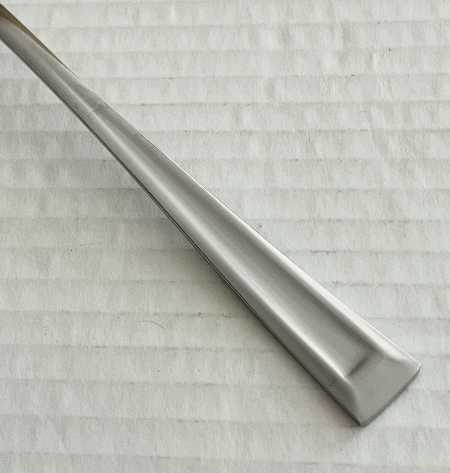 Target Home Stainless 4 Dinner Forks Glossy Indent Center Square Tip gallery