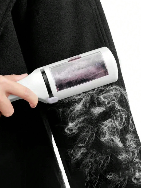 1pc Portable Lint Roller Static Brush Dry Cleaning Sticky Hair Remover Tool gallery