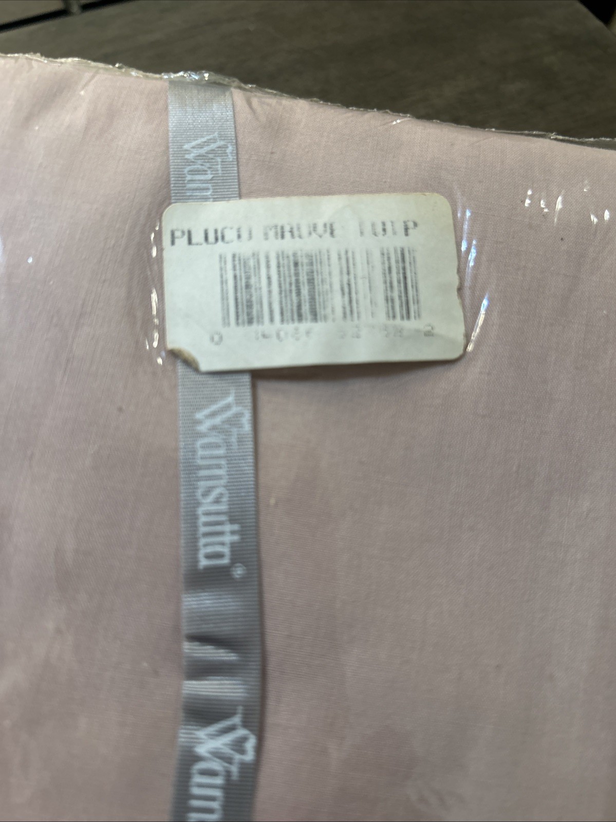 Wamsutta Supercale Plus 200 TC Twin Flat Sheet Mauve NEW Vintage gallery