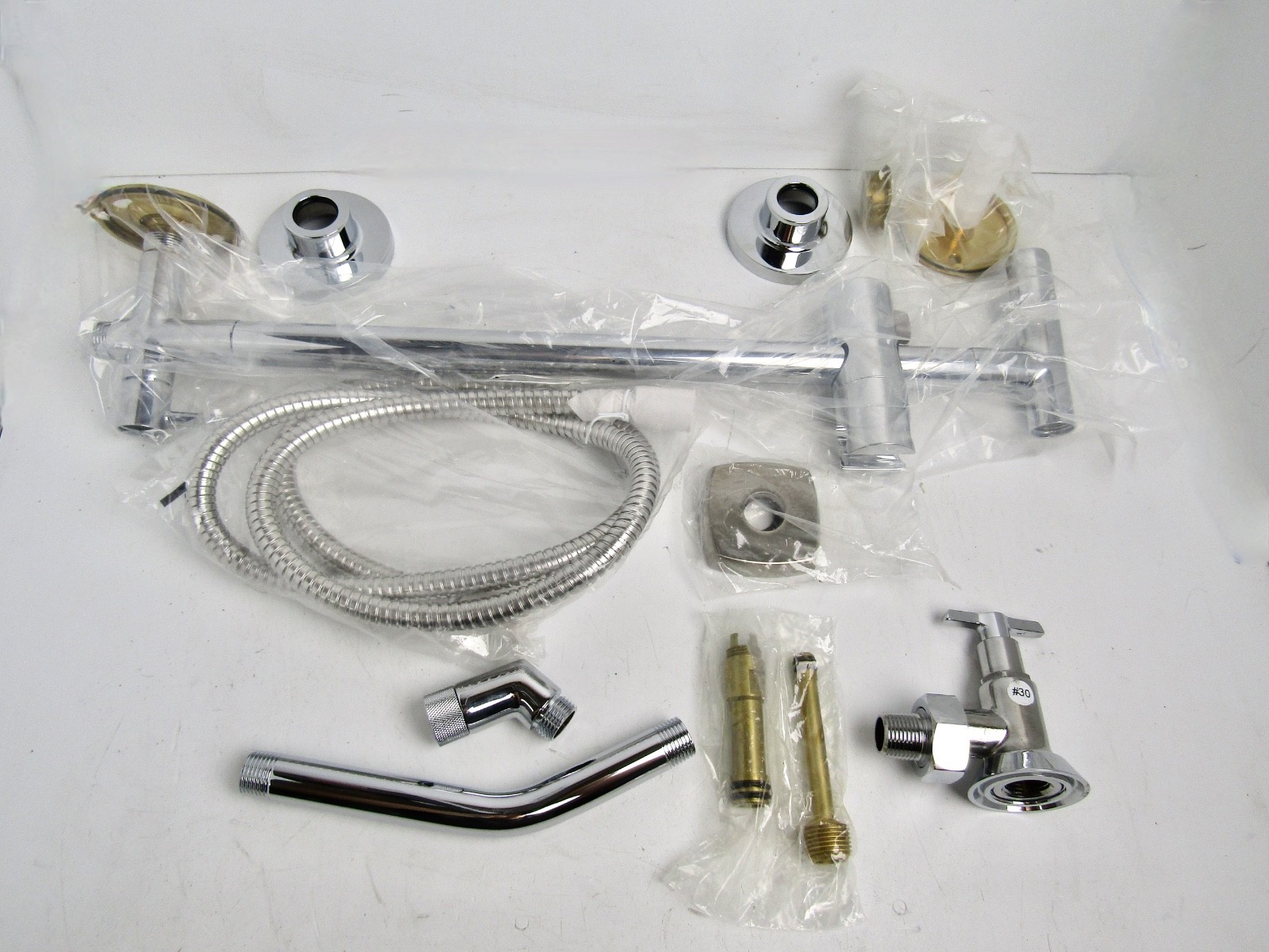 Shower Head with Shower Slide Bar Wall Mount Handheld Shower Head (missing Head) gallery