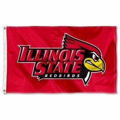 Illinois State Redbirds Flag