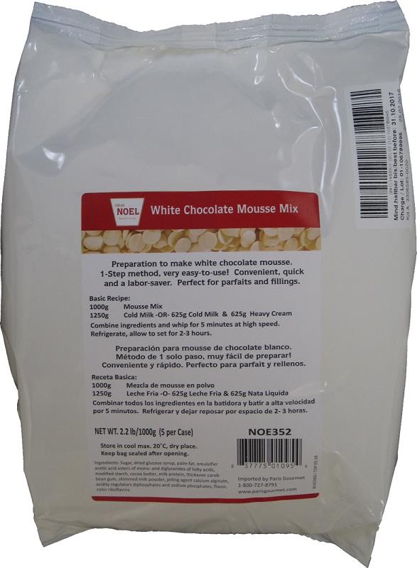 White Chocolate Mousse Mix - 11 Lbs gallery