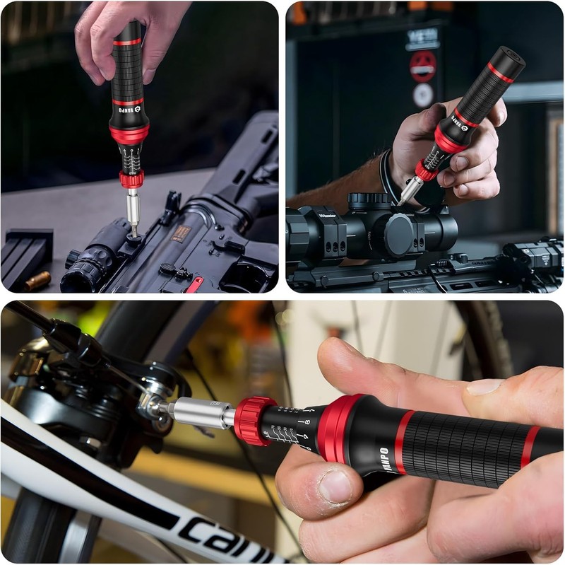 Torque Screwdriver Set 64 Pieces 10–80 in-lb 1/4" Inch Pound Torque Wrench gallery