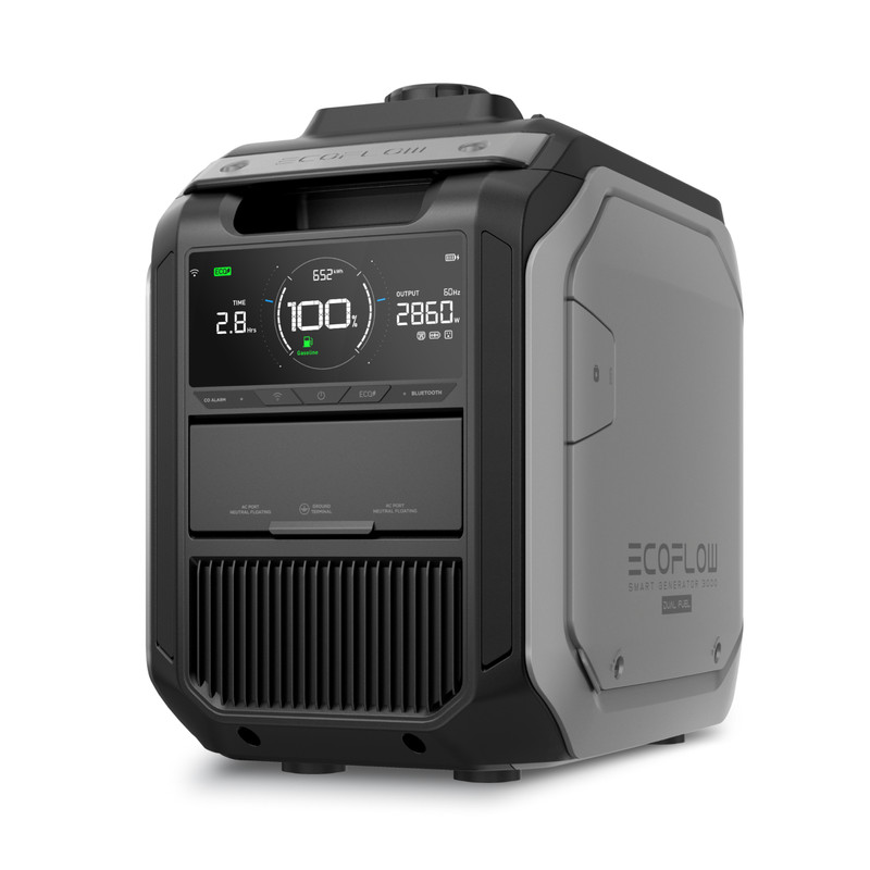 EcoFlow Smart Generator Dual Fuel LPG & Gas Charge DELTA Pro and DELTA Max gallery
