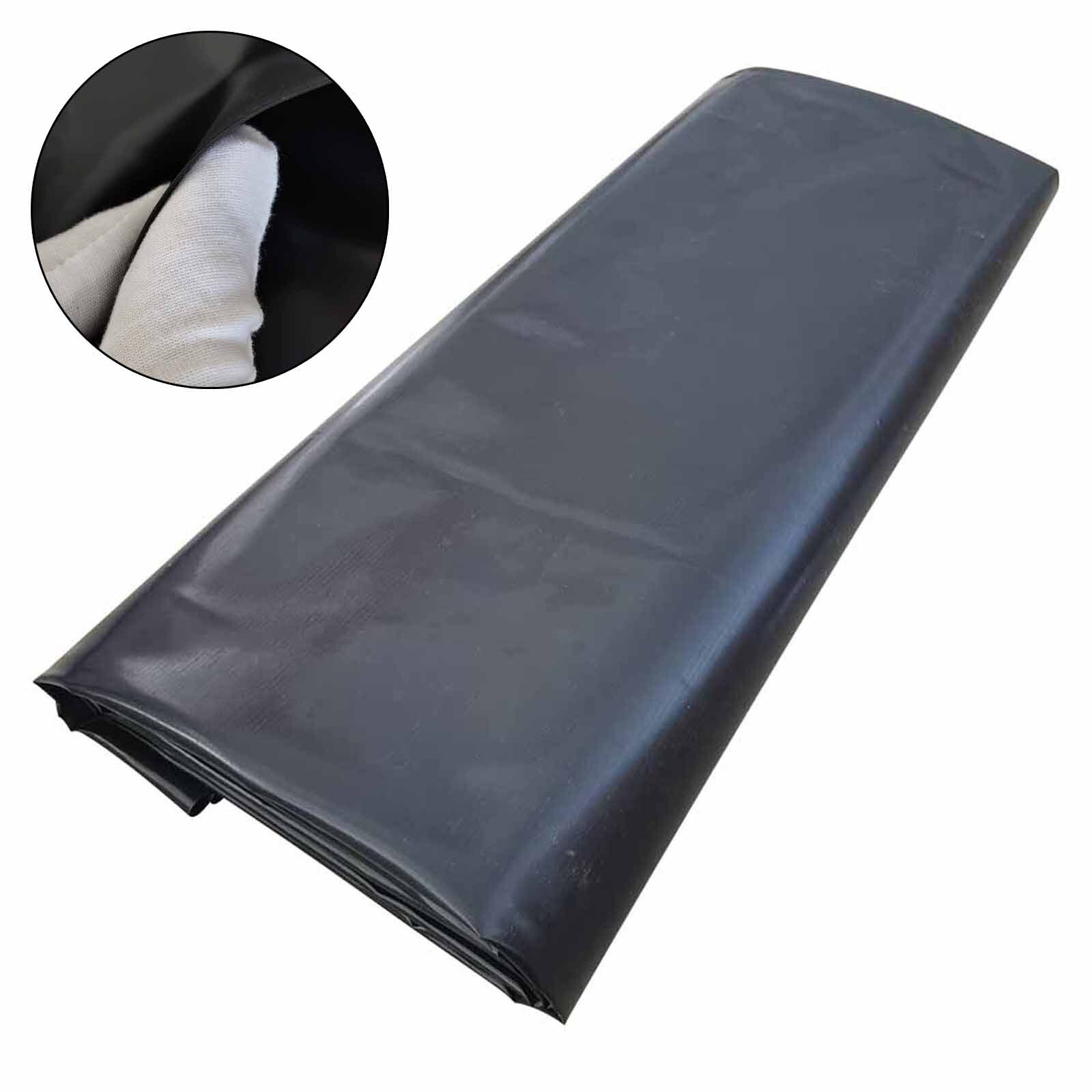 10ft*20ft Pond Liner Fish Pond Liner Pond Skins HDPE Black for Koi Ponds gallery