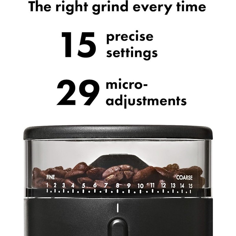 OXO Brew Compact Conical Burr Coffee Grinder gallery