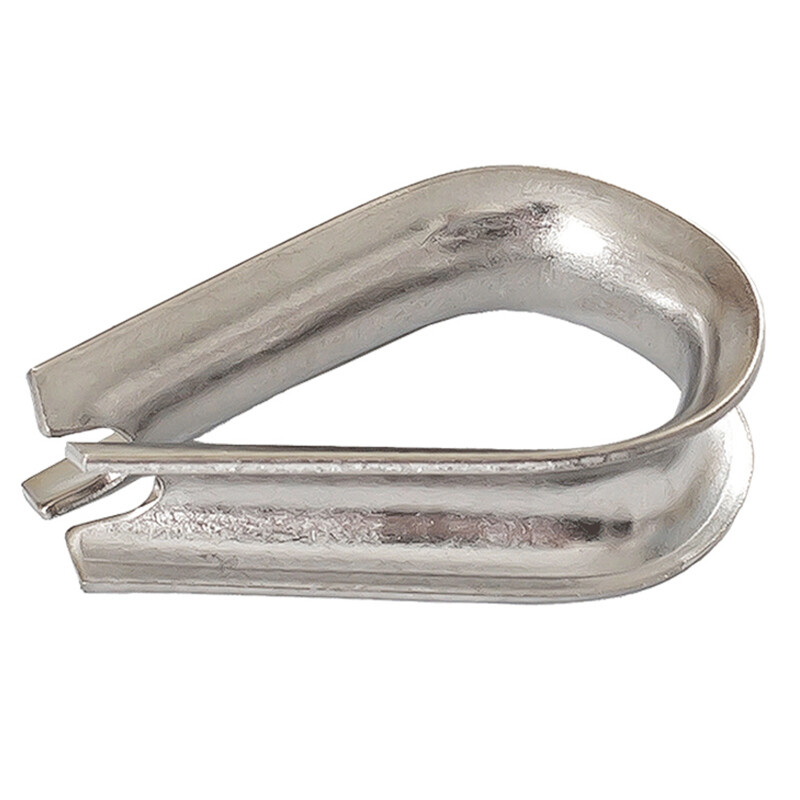Thimble Thimbles Wire Cable Rope Stainless Steel Cable Loop Clip Clamps 2mm-28mm gallery