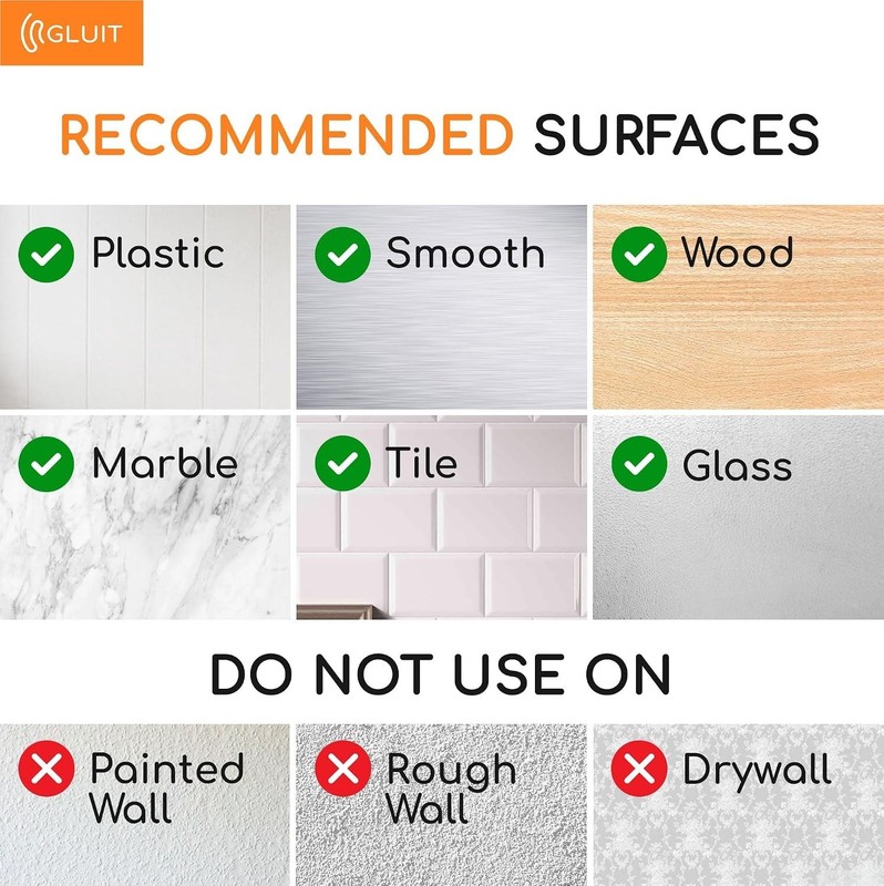 Transparent Adhesive Hooks - 22 lbs Capacity gallery