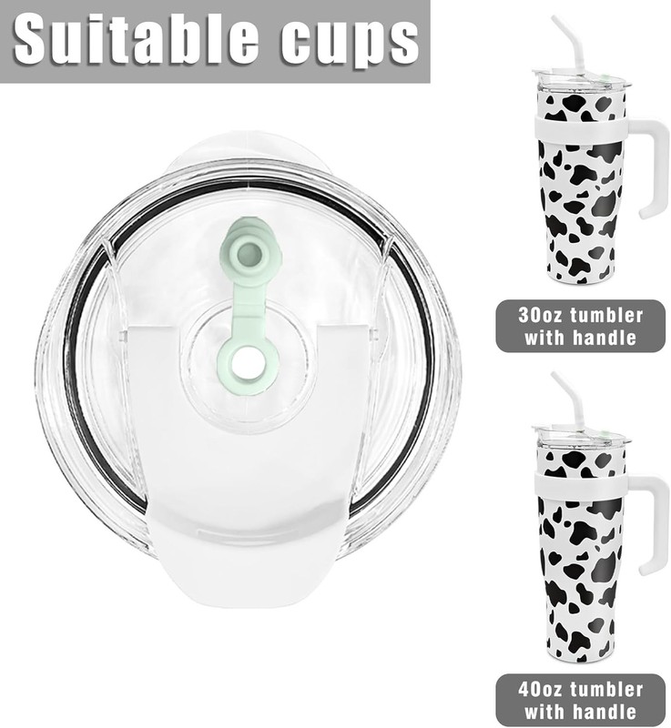 High-Quality Plastic Replacement Lids for YETI and RTIC Tumblers - 1 Pack gallery