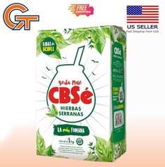 CBSe Hierbas Serranas Yerba Mate 1kg (2.2lb) –(Ship from USA)