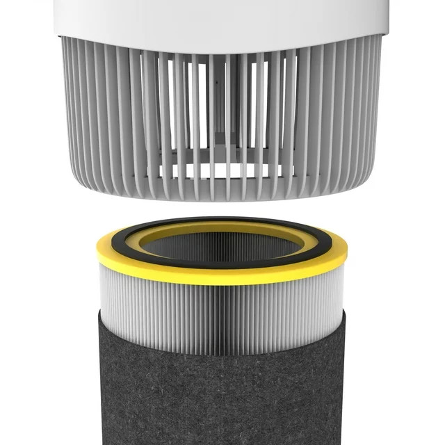 GERMGUARDIAN AC151 Compact Air Purifier with HEPA Filter, UV-C and Timer, White gallery