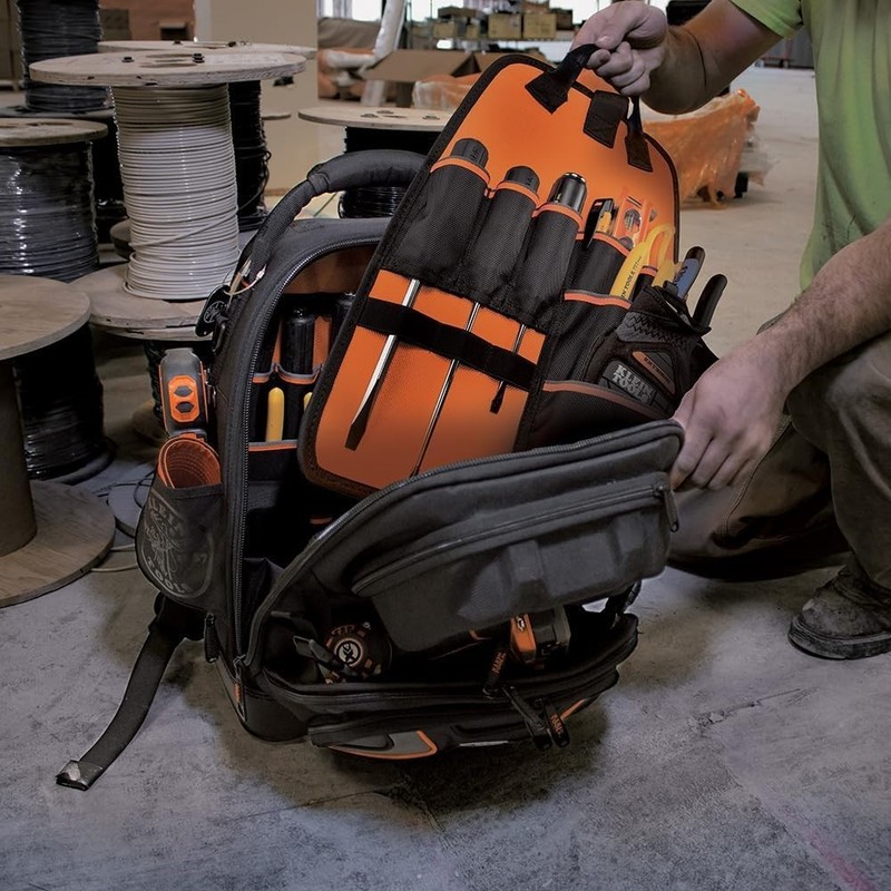 Tradesman Pro Tool Master Backpack - 48 Pocket Waterproof Tool Carrier gallery